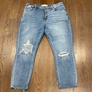 ABERCROMBIE MOM JEANS 12R